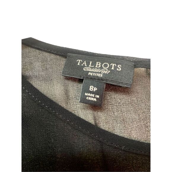 Talbots Elegant Black Dress - Picture 3 of 6